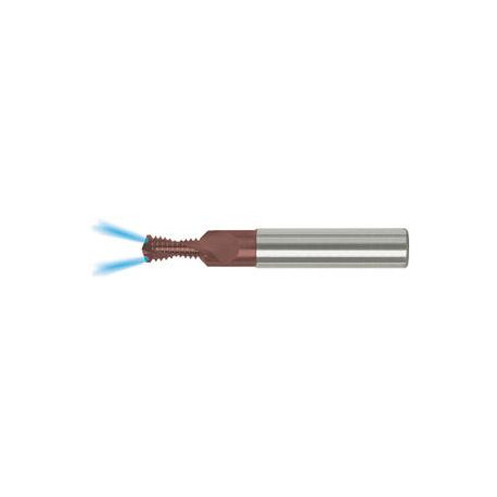 Fraise à fileter VHM DTMCSP TiCN queue HA arrosage interne 1.5xD M14 GÜHRING