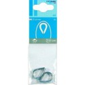 Viroles inoxydable 3 mm a 2unités (Par 10)