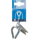 Viroles acier Galv. 4mm - 25 unités (Par 10)