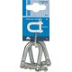 Manilles Acier galva 8mm a 2 unités (Par 10)