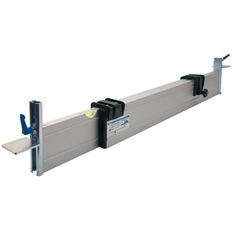 Rail d'extraction 1.60-2.75 m réglable. Hauteur 0-11 cm.