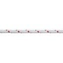 Corde tressée en polyamide PES 8.o Ro.120m(250x200)blanc-vert