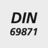 Mandrin porte-fraise combiné DIN69871ADB SK40-22 HAIMER