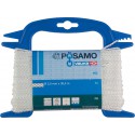 Corde tressée en polyamide PA 4,0mm a 20m blanc auf Haspel (Par 5)