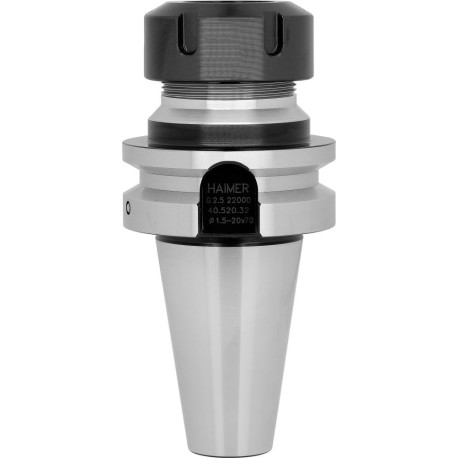 Mandrin à pinces extra-long JISB6339ADB BT40- ER16 HAIMER