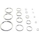 Anneau porte clés SL30/1,8 Acier durci nickel (Par 100)