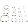 Anneau porte clés SL38/2,0 Acier durci nickel (Par 100)