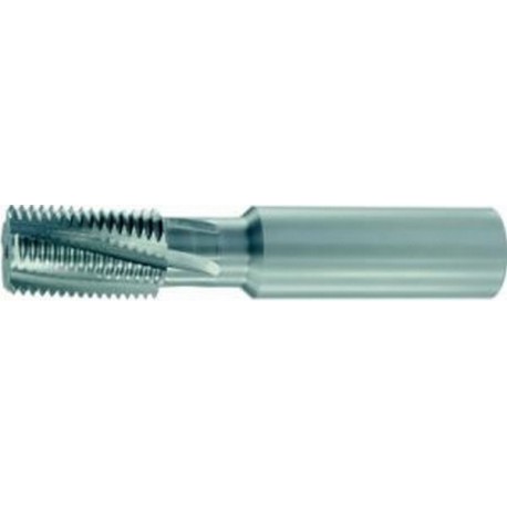 Fraise à fileter GFM en carbure monobloc, arrosage central, sans revêtement, Ø d1 : 20 mm, Pas 2,00 mm, Lames de l1 33 mm, Pour Ø filetage : 27 mm