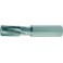 Fraise à fileter GFM en carbure monobloc, arrosage central, sans revêtement, Ø d1 : 20 mm, Pas 2,00 mm, Lames de l1 33 mm, Pour Ø filetage : 27 mm