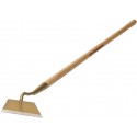 Houe asperges Taille 18 avec manche bois 140 cm