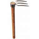 Rex-Fourche 3 dents avec manche 40 cm