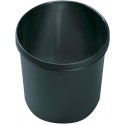 Poubelle 18 l 320 mm noir