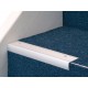 Alu-nez de marche NOVA 45x23 gel. 270cm argent