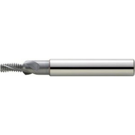 Fraise à fileter GFS en carbure monobloc, arrosage central, 2 x d, fini brillant, Filetage : M16, Pas 2,00 mm, Lames de l1 35,0 mm