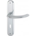 Ensemble porte-serrure profil, 53/273P/1138GRT-SST F1 8 PZ-72