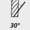 Fraises à copier HSC-WN VHM Signum HA Z4 e.l. 8/1.5mm GÜHRING