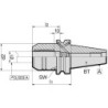 Mandrin à expansion hydro JIS6339 ADB BT40 20x72.5mm lourd GÜHRING