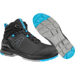 Bottes à lacets TARAVAL BLACK/BLUE MID. ESD FO SR S3L. Gr.42