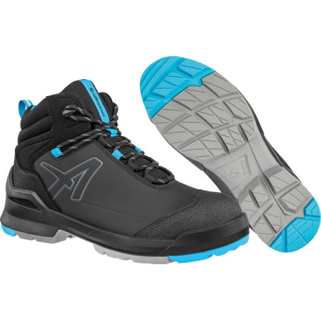 Bottes à lacets TARAVAL BLACK/BLUE MID. ESD FO SR S3L. Gr.47