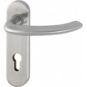 Ensemble porte-serrure profil, E58/353K/1138ZGRT- F69 8 PZ-72