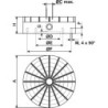 Mandrin magnétique rond permanent RS 30 FLAIG