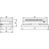 Table sinusoïdale magnétique de précision 250x150mm/100NFLAIG