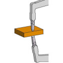 Bouton-poussoir rapide extérieur 0-15mm KRÖPLIN