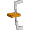 Bouton-poussoir rapide extérieur 0-15mm KRÖPLIN