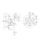 Mandrin de serrage à force B210 3B 254mm Kitagawa