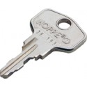 Clé de remplacement pour fermeture 2W153