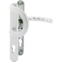 Ensemble porte-serrure profil, 513G/3357N/1500 F9016 8/40 PZ-92