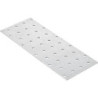 Plaque perforée 400x160x2.0 mm (Par 10)