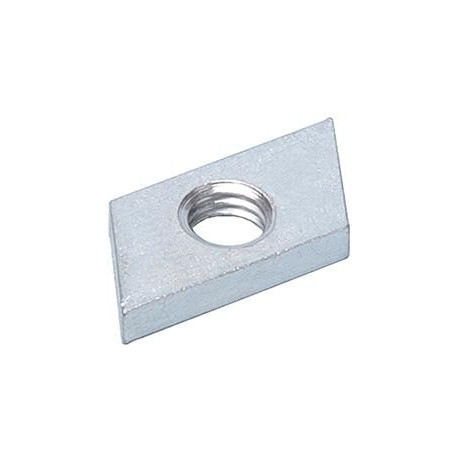 Plaque filetée type 28/15 acier inoxydable A4 M10 (Par 100)