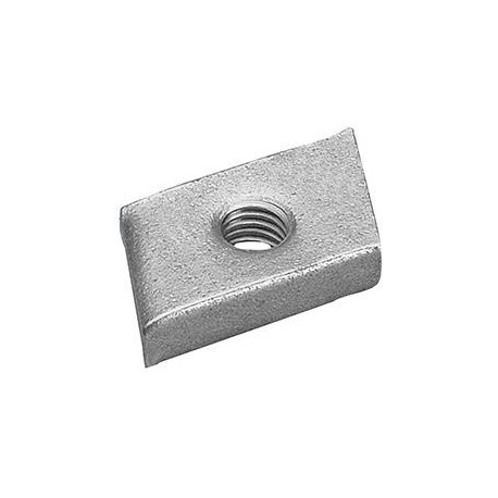 Plaque filetée type 38/17 acier inoxydable A4 M12 (Par 100)