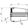 Pince de serrage DIN6499B HPD253.0mm FAHRION