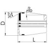Pince de serrage 469E refroidissement interne GERC32 20mm FAHRION
