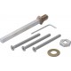 Kit de montage porte BS-SCHUTZ -GRT SST KN/GR 8 52-57 UNSICHTBAR