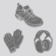 Chaussure de loisirs Lite Hike GTX. Taille 10.