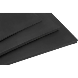 Plaque en caoutchouc FKM pur. 75 Shore A 2.0 mm. 750x5000mm