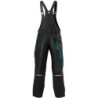 Salopette H FORTIS 24. noir/turquoise. Taille 56.