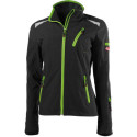 Veste femme FORTIS 24. noir/limegreen. Taille XL