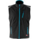 Gilet homme 24. noir/turquoise. Gr.XL