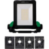 Lampe de travail système de batterie interchangeable 18V 2900Lumen incl. adaptateur FORTIS