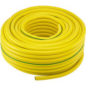 Tuyau d'eau PVC. jaune/vert. 18.6x2.7mm. 25m FORTIS (Par 25)