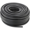 Tuyau polyvalent PU-Soft. noir. 9x3mm. 50m FORTIS (Par 50)