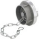 Raccord aveugle Storz aluminium. 52-C avec chaîne. 52-C. PN 10 FORTIS