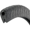 Protège-arête flexible conique. noir. 13x15 mm. Zone de serrage 6.0-8.0mm. 50m FORTIS (Par 50)