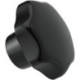 Poignée étoile DIN6336 Duroplast. Forme K. 40mm. M 8. contenu : 5 pièces FORTIS