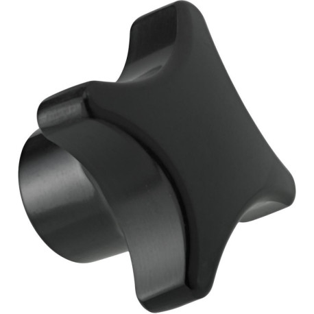 Poignée en croix DIN6335 Duroplast. Forme K. 32mm. M 6. contenu : 5 pièces FORTIS.