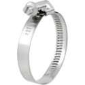 Collier de serrage à vis sans fin SX-T 9 70-90 C7 W4 Acier inoxydable 1.4301 (Par 25)